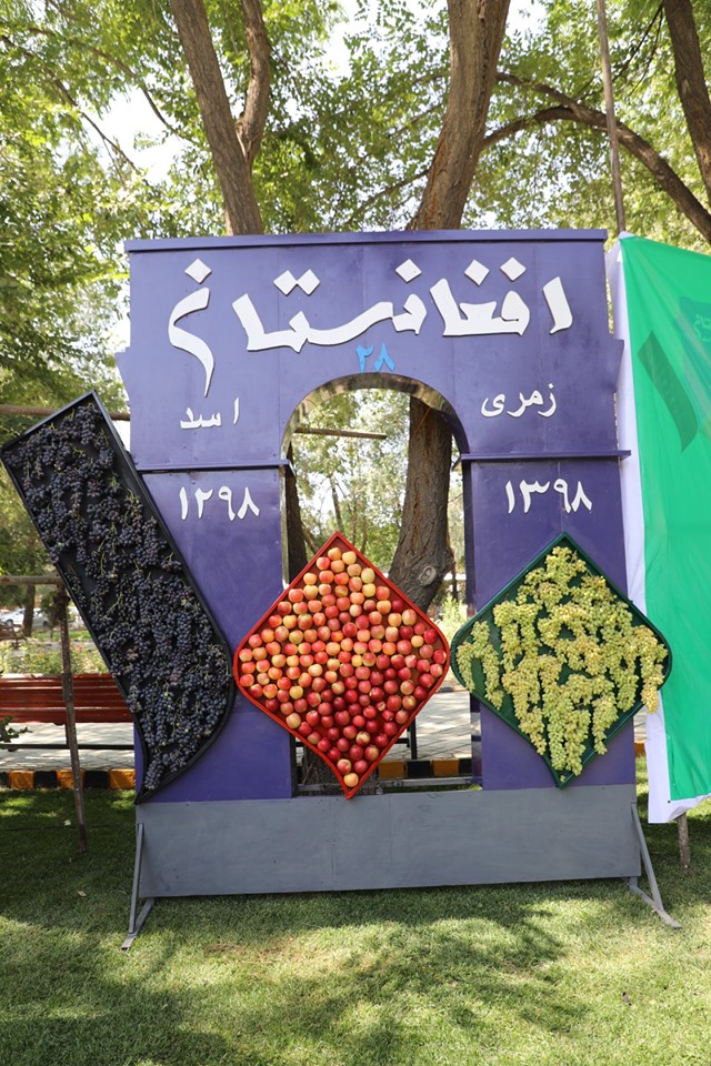 به مناسبت صدمین سالروز استرداد استقلال کشور، نمایشگاه محصولات زراعتی در صحن وزارت زراعت، آبیاری و مالداری برگزار شد.