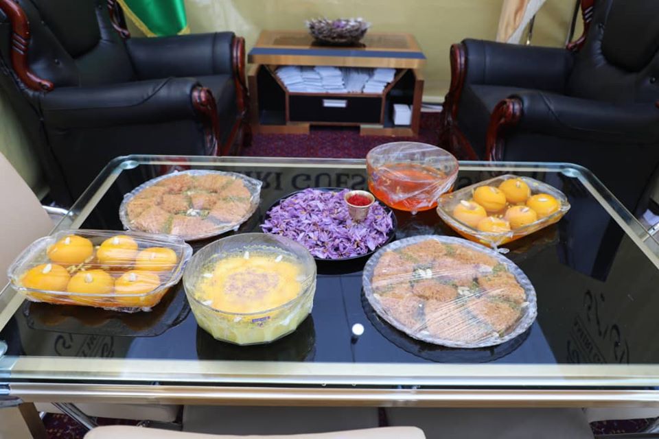 نمایشگاه غذاهای محلی و زعفرانی در هرات!