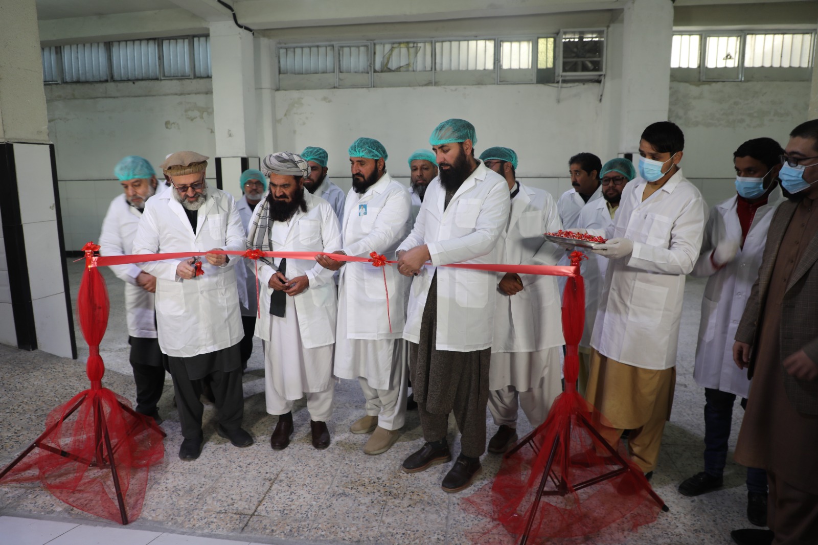 افتتاح مرکز واکسین سازی شرکت ورد استار گروپ در کابل