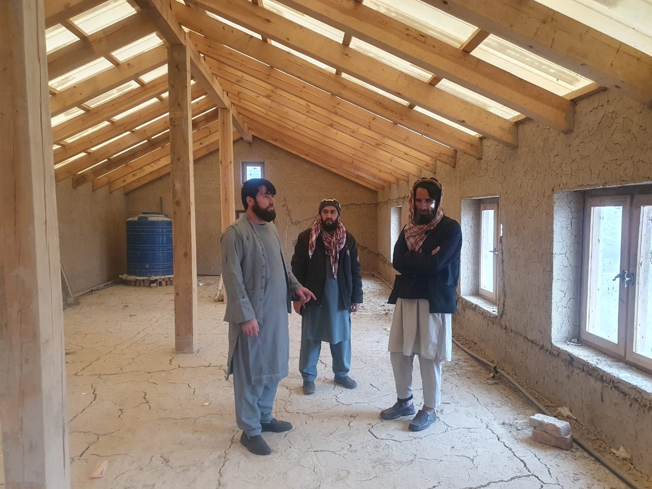 نظارت از  ذخیر‌ه‌گاه‌های محصولات زراعتی و باغداری در مرکز ولایت پنجشیر 