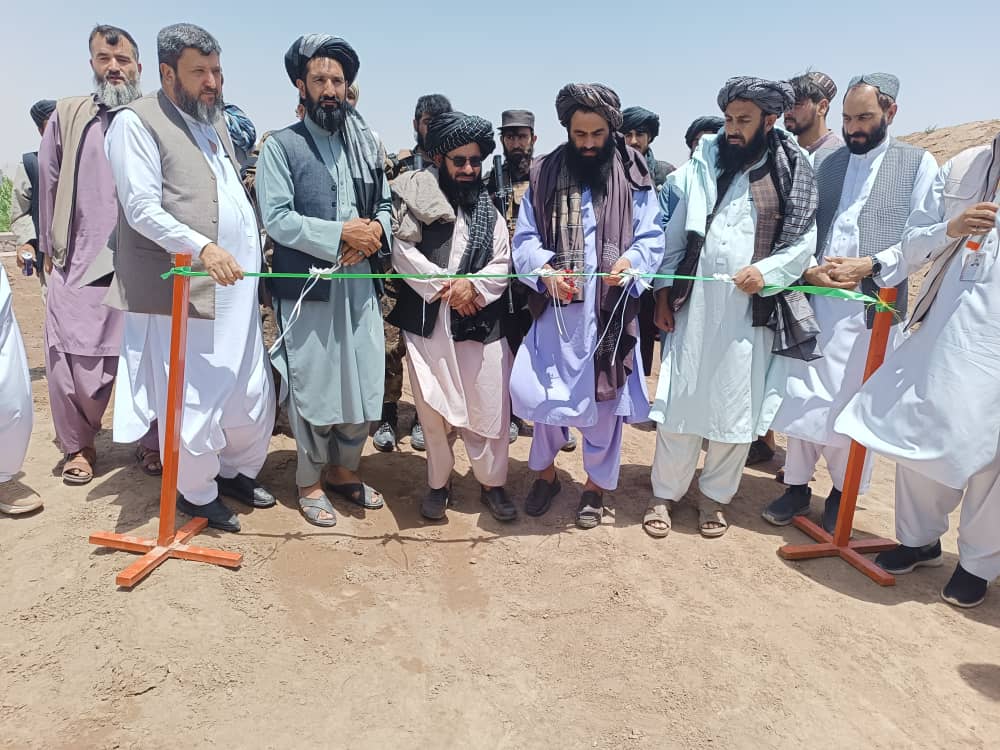 افتتاح و بهره برداری از ۱۵۰ پروژه آبیاری و ساختمان در ولایت هرات 