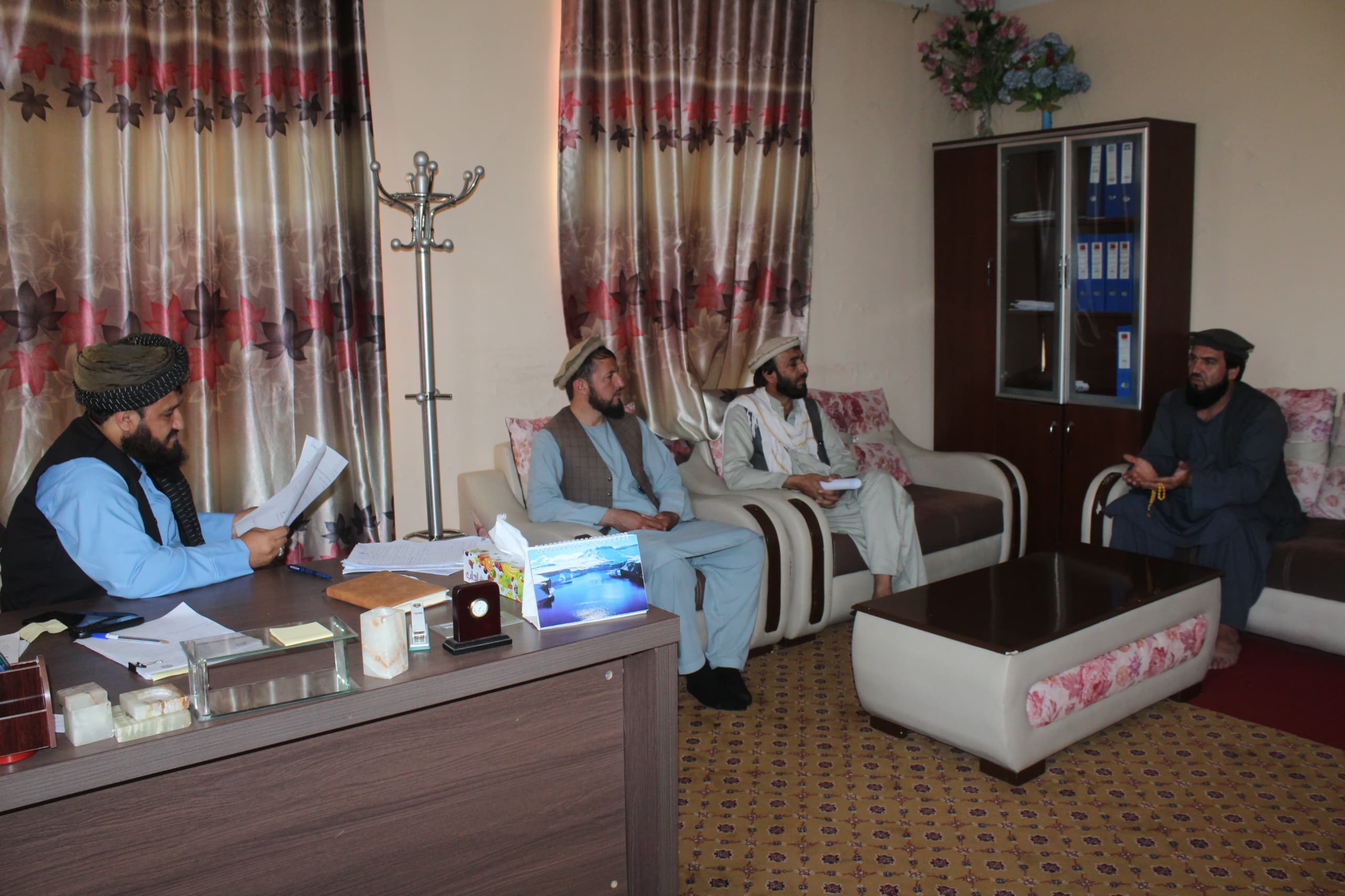 جلسه هماهنگی مسوولان ریاست زراعت پنجشیر و  کمیته ناروی برای افغانستان تدویر شد