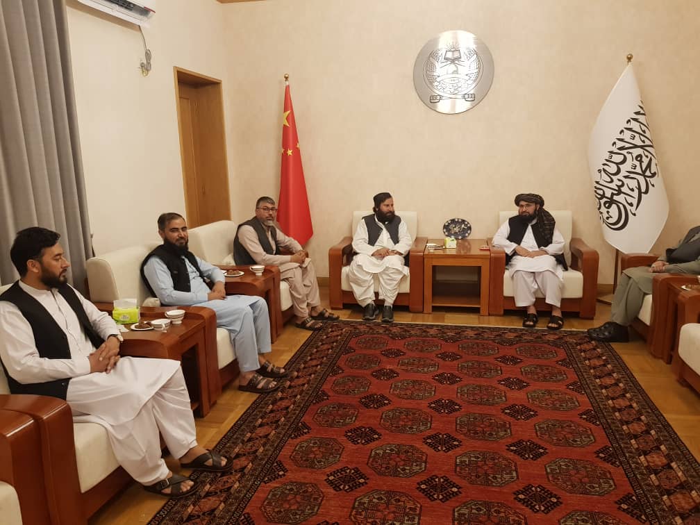 دیدار هیئت وزارت زراعت با سفیر کبیر امارت اسلامی افغانستان در چین 