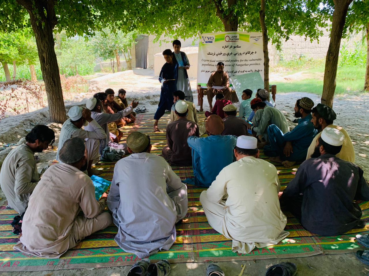 ننګرهار کې د چرګانو روزنې صنعت ته د پراختیا په موخه ۱۴۰ تنو ته روزنه ورکړل شوه